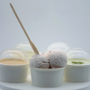 Conteneur pour collations, glaces et bols d'açaï Sunkea, logo personnalisé imprimé, plusieurs scènes, kraft, écologique - Product Image 2