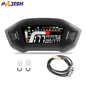 Parti Modificate Universali di Alta Qualità per Moto Contachilometri Elettronico Digitale 12V con Display LCD VA HD - Product Image 1