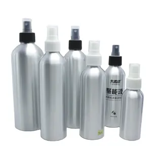 Cosmetic Metal Bottle Eco-Friendly Packaging Aluminum spray Bottle Aluminum Tin 120ML spray-AN24