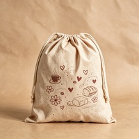 Sac à cordon en toile à motif de dessin animé, durable, léger, écologique, recyclable, pochette de rangement, organisateur de voyage polyvalent, portefeuilles