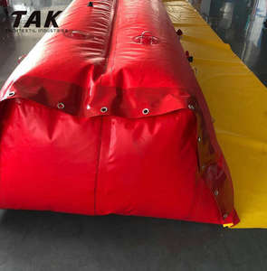 סכר קל לשימוש חוזר מתנפח גומי מלא מים Antiflood מחסום מבול הגנה מים מחסום - Product Image 4