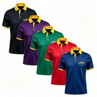 Chemises Polo en Coton en Gros, Personnalisées et Brodéées, pour Tenues de Travail et Usage Promotionnel, Manches Courtes pour Hommes