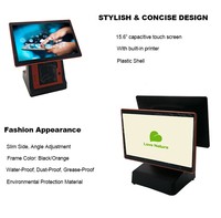 Nouveau 15 pouces écran tactile POS caisse enregistreuse Android POS Terminal Restaurant Point Système de vente Shop Windows/Android POS