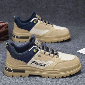 Chaussures de planche décontractées à la mode pour hommes, nouvelles baskets légères et respirantes, mocassins pour le printemps, conception douce et confortable - Product Image 4