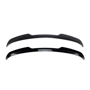 Hyundai I30N MK3 2017+ Rear Trunk <b>Wing</b> Piano Black Carbon Fiber Texture ABS Spoiler - Product Image 1