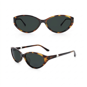 Occhiali da Sole Cat-Eye con Montatura Piccola Personalizzati OEM ODM, Produttore di Occhiali da Sole Premium in Acetato Perlato, Etichetta Privata Eyepro, Qualità Boutique - Product Image 2