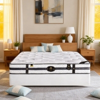 Meilleur Vendeur Matelas Confortable 3 Places en Mousse Taille Queen pour la Famille Prix Direct Usine OEM Prise en Charge du Dropshipping