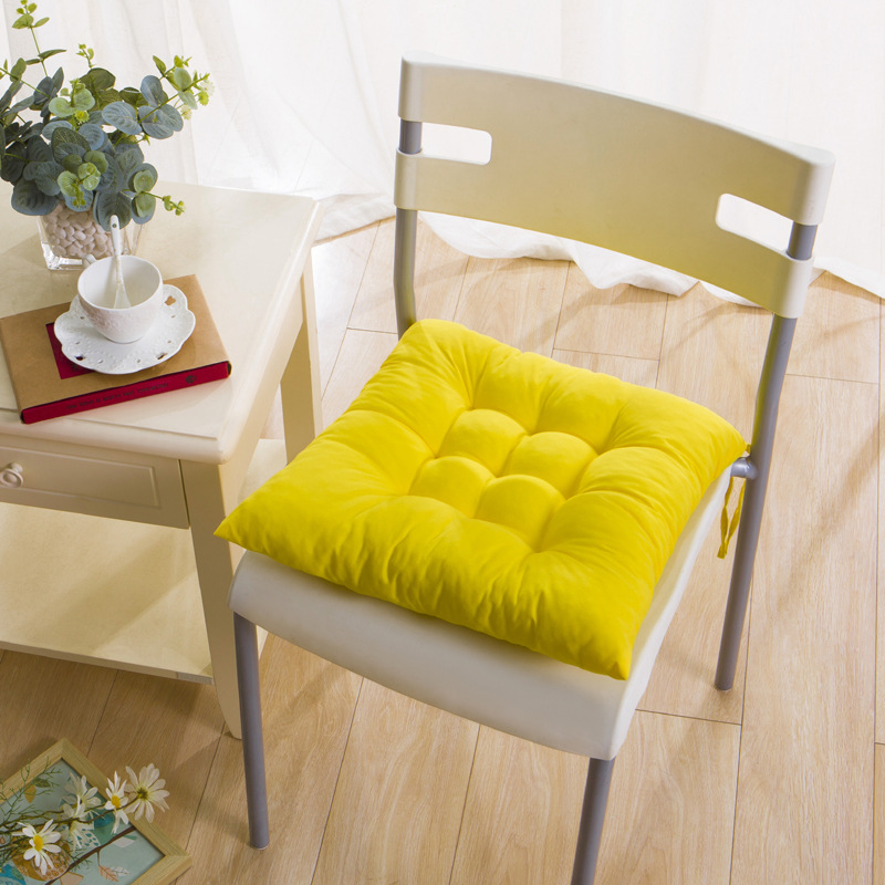 Couleur unie jaune d'oie-40*40