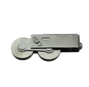 Heavy Duty Stainless Steel Pulley Sliding Patio Door Roller Assembly Window Roller Iron Ball Bearings