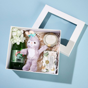 Window gift <b>box</b> paper gift <b>box</b> with clear window gift <b>box</b> with ribbon bow rectangular favor <b>box</b> gift hamper <b>box</b> - Product Image 5