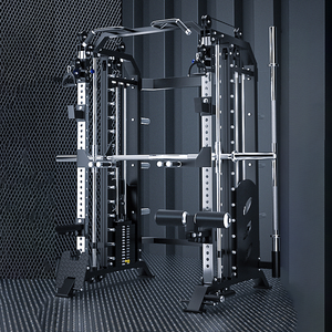 Sports Equipment Multi-functional Trainer Fitness Commercial Gym Fitness Machine Power <b>Rack</b> Smith Machine - Product Image 3