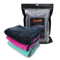 Chiffon de Détail Automobile en Microfibre à Boucles Torsadées, Anti-Rayures, Ultra-Doux, Super Absorbant, Sans Peluches, Vente en Gros