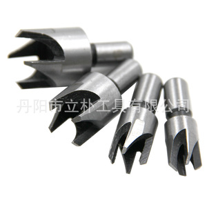 Plug Cutting Bits Carbon Steel 6mm Shank Round For Woodworking Drills 4Pc Set - Product Image 2