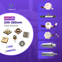 Bande lumineuse LED UVC Tianhui IP66 260-280nm pour la désinfection des aquariums 12V