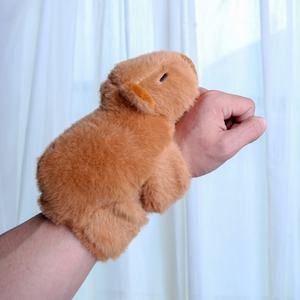 Capybara en peluche Slap Circle, jouet mignon et doux en coton PP, écologique, pour bracelet de main - Product Image 2