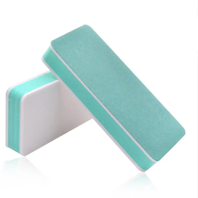 Double Sides Mini 1000/4000 Grit Sponge Nail Shiner Nail Polishing Buffer Block Professional Nails Sanding Files