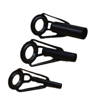 LOVITA YJ0071 Anneau de guidage de ligne en céramique et acier inoxydable pour canne à pêche en mer, surfcasting, pêche à la ligne, longue portée