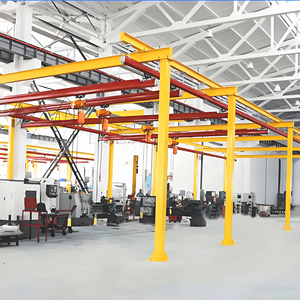 Özelleştirilmiş Serbest Duran 0.25t 0.5t 1t 2t 3 Ton Esnek KBK Tavan Raylı Vinç - Product Image 3