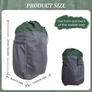 Hunting Storage Bag Portable <b>Drawstring</b> Oxford Cloth Green Outdoor Accessory <b>Pouch</b> For Men - Product Image 2