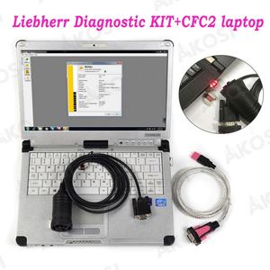 CFC2 Laptop with Diagnostic Tool Excavator Ton Crane for Liebherr Diagnosis Kit Sculi Diagnostic Scanner with Diagnostic <b>Cable</b> - Product Image 2