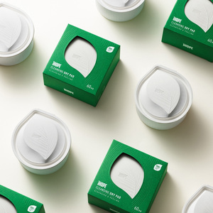 [RÉVATION] emballage de tampon sec nettoyant cosmétique pâte à papier biodégradable canne à sucre bagasse Bio plastique Eco paquet - Product Image 4