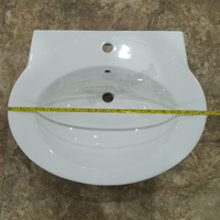 Lavabo sur pied grande taille Dragon Doré pour salle de bain, article très demandé en Afrique de l'Est, pour le marché éthiopien