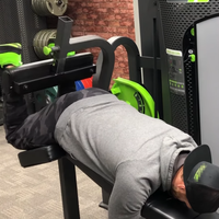 Machine à curls des ischio-jambiers SK- Commercial, en acier Q235 de 3,0 mm, revêtement poudré, équipement de musculation pour salle de sport avec sélecteur de poids
