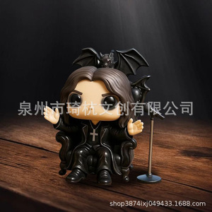 Figura de Anime de Resina, Oz Osborne con Traje de Cuero Negro, con Bate y Micrófono, Juguete Coleccionable de Regalo - Product Image 3