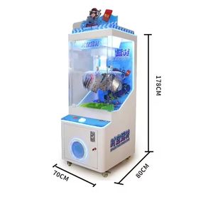 Máquina Expendedora de premios que funciona con monedas, máquina de juego de pegatinas con Clip giratorio gratis, combinación de máquina de aperitivos y garras, Juego - Product Image 4