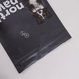 Sacchetto Personalizzato in Plastica Laminata per Addestramento Animali Domestici, Confezione per Cibo Biologico per Cani con Chiusura Richiudibile - Product Image 3