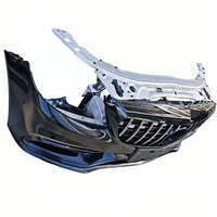 Pour Mercedes Benz W205 AMG C63 GT Kit de pare-chocs avant de mise à niveau automatique découpes de feux de brouillard arrière en plastique utilisé pour la position arrière avant