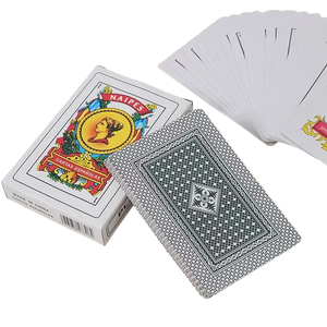 Juego <span class=keywords><strong>de</strong></span> Cartas <span class=keywords><strong>de</strong></span> Póker Español NAVETA <span class=keywords><strong>de</strong></span> 50 Cartas con Refuerzo <span class=keywords><strong>de</strong></span> 290g y Cartas Magnéticas para Entretenimiento <span class=keywords><strong>de</strong></span> Escritorio - Product Image 4