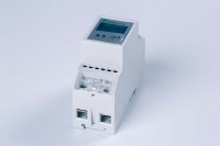 Meter Energi Listrik Pintar dengan Kontrol Jarak Jauh Wifi Din Rail, Dilengkapi Layar LCD dan Pengukur Daya Aktif
