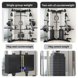 New Factory Wholesale Gym Equipment Functional Trainer <b>Cable</b> <b>Crossover</b> Fitness <b>Machine</b> Portable Durable Eco-friendly Steel ABS - Product Image 5