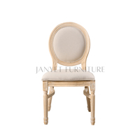Chaise de style Louis XV pour événements de mariage, salle de banquet, salle à manger – Chaises naturelles style Louis le Grand en promotion