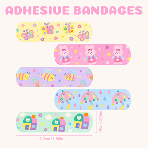 YOJO - Vendas Adhesivas <span class=keywords><strong>Infantiles</strong></span> con Dibujos Animados, en Caja Metálica, Libres de Látex, para Primeros Auxilios, con Logotipo Personalizado OEM - Product Image 4