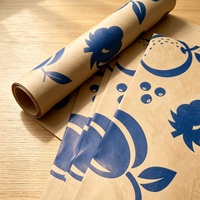 Kertas Anti Minyak Lapisan PE Food Grade Khusus untuk Pembungkus Sandwich, Burger & Makanan Matang