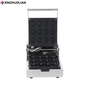 Macchina per <span class=keywords><strong>Waffle</strong></span> Elettrica Commerciale Completamente Automatica in Acciaio Inox Mini Forma di Chicco di Caffè Alta Produttività Rivestimento Antiaderente - Product Image 1