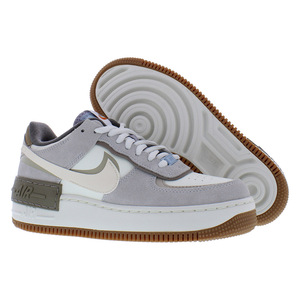 Chaussures Nike Air Force 1 Shadow pour femme, coloris Sail Pale Ivory et Sail Grey Fog, style marche - Product Image 4