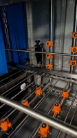 Laveuse à paniers commerciale, équipement de nettoyage automatique haute pression pour usine alimentaire