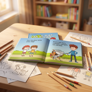 การพิมพ์ปกแข็งและหนังสือปกอ่อนสำหรับเด็กบนพื้นผิวกระดาษสีแบบกำหนดเองจากโรงงาน - Product Image 2