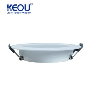 KEOU Hot Sales 5W 7W 12W 16W 22W Recessed Plastic DOB LED Panel Light