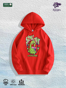 Almacén Local en EE. UU.: Sudadera con Capucha 100% Algodón con Estampado de los <span class=keywords><strong>Cazafantasmas</strong></span>, 7 Colores - Product Image 2