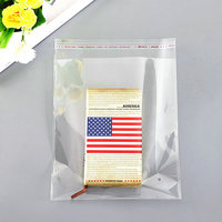Sac en plastique transparent auto-adhésif écologique, sac d'emballage OPP pour étui de téléphone portable, sacs en cellophane pour cadeaux