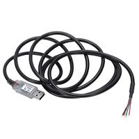 Câble de conversion USB vers DMX RS485 personnalisé pour lecteurs de codes-barres, imprimantes et ordinateurs avec coque métallique, longueurs optionnelles