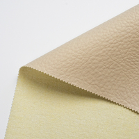Nouveau cuir artificiel PU souple au toucher, anti-moisissure, texture litchi gaufrée, résistant à l'abrasion, pour jupes et robes