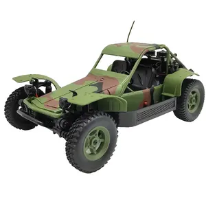 WPL WP14 FAV 2,4G luces proporcionales vehículo de patrulla de ataque rápido todoterreno 1/16 RTR Control remoto RC Desert Racer juguete de regalo