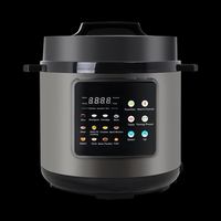 Cuisinière à pression électrique de luxe de haute qualité 6L, marmite électrique multifonction 6 litres pour la maison, grande cuisinière à pression intelligente