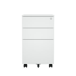 خزانة مكتبية متحركة حديثة بثلاثة أدراج من الفولاذ للبيع بالجملة، مع تخزين متنقل للاستخدام في ورش العمل - Product Image 2