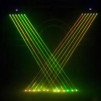 Vente chaude lampe laser dmx/contrôle du son disco club lumière laser de scène lumière laser à tête mobile